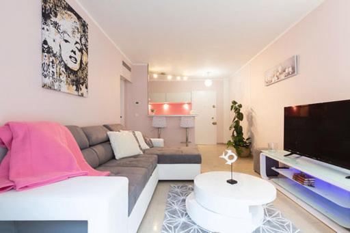 Magnifique 2 Pieces Palm Beach Bord Mer Cannes Exterior foto